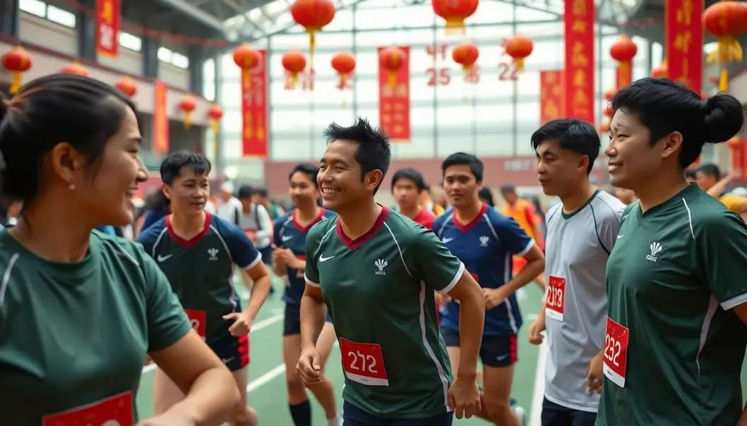 Lunar New Year festivities blend cultural tradition and competitive spirit.