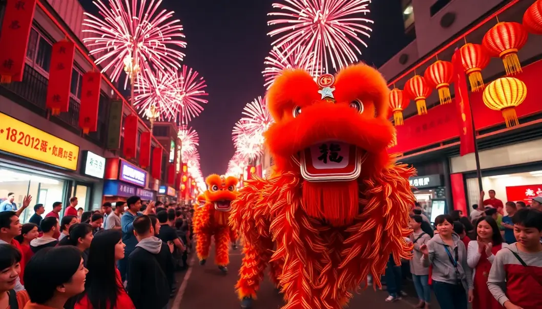 Lunar New Year festivities blend cultural tradition and competitive spirit.